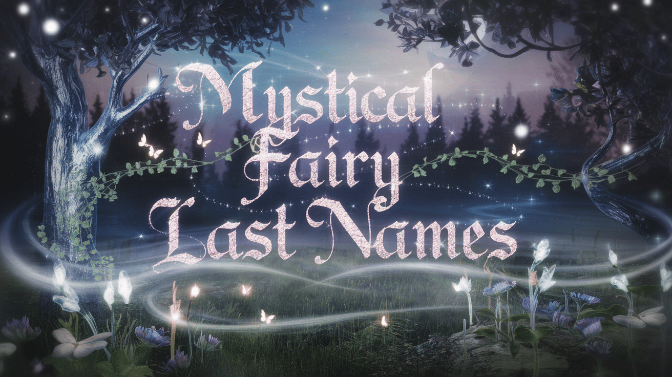 Mystical Fairy Last Names