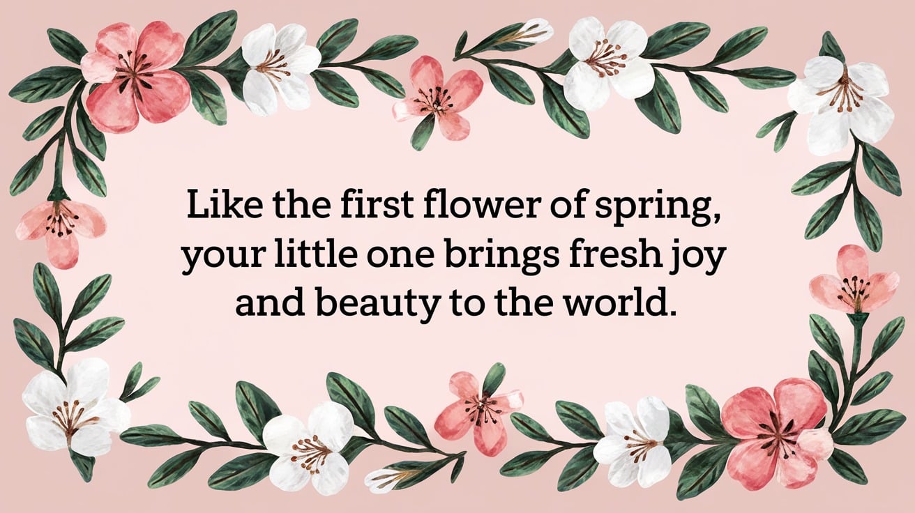 Seasonal Baby Messages