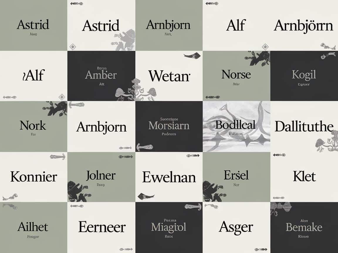 The Legacy of Norse Mythology Names