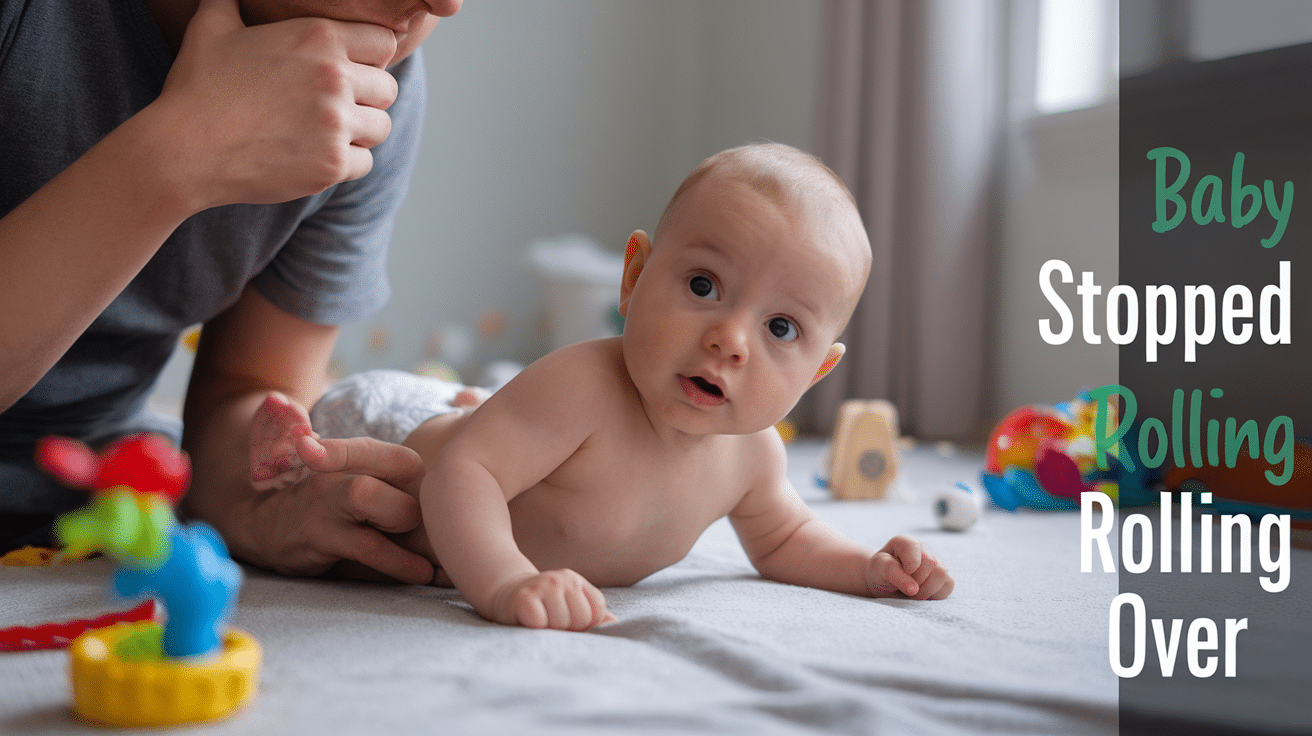 baby stopped rolling over