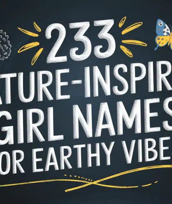 earthy girl names
