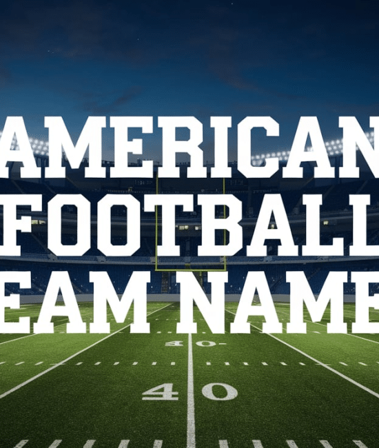 football team names ideas
