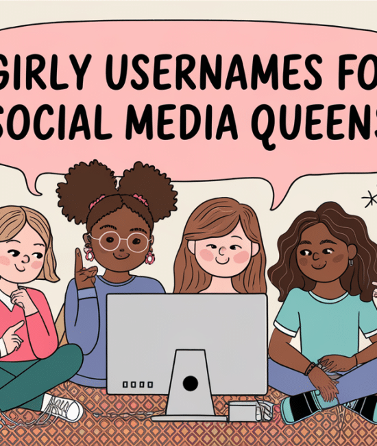 girly usernames