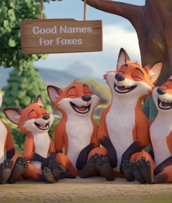 good names for foxes