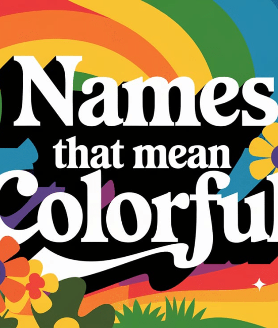names that mean colorful
