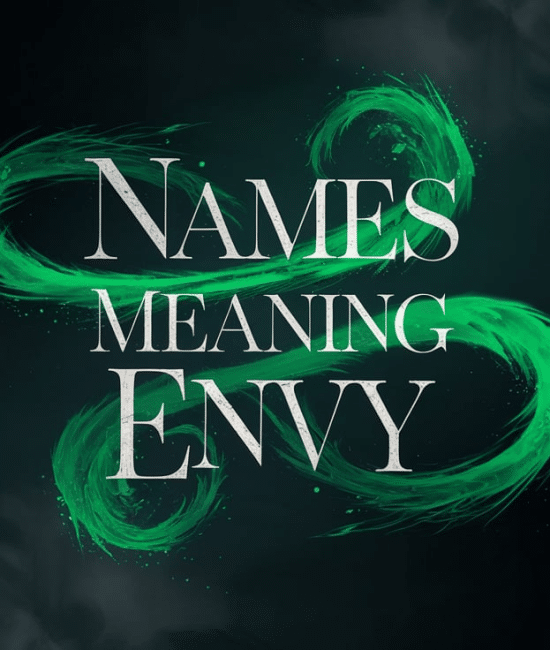 names that mean envy