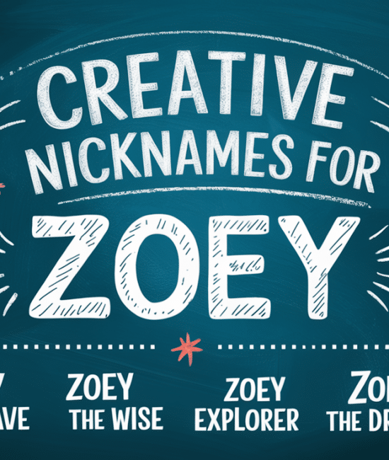 nicknames for zoey