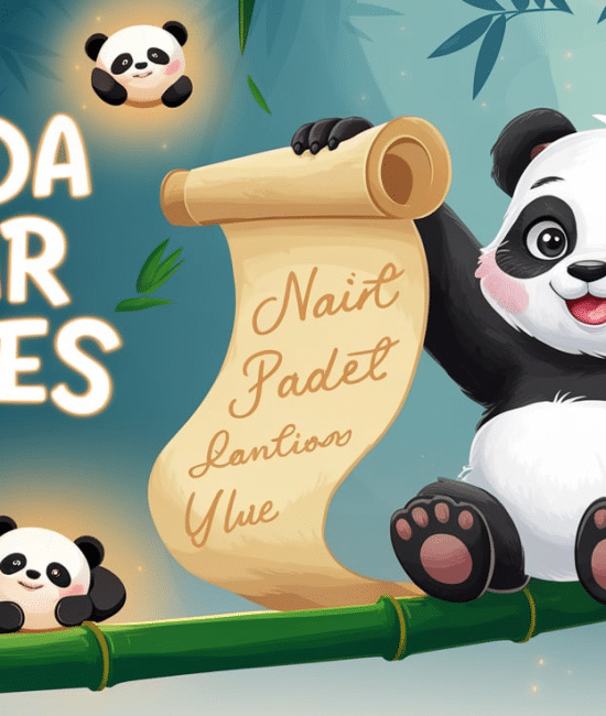 panda bear names