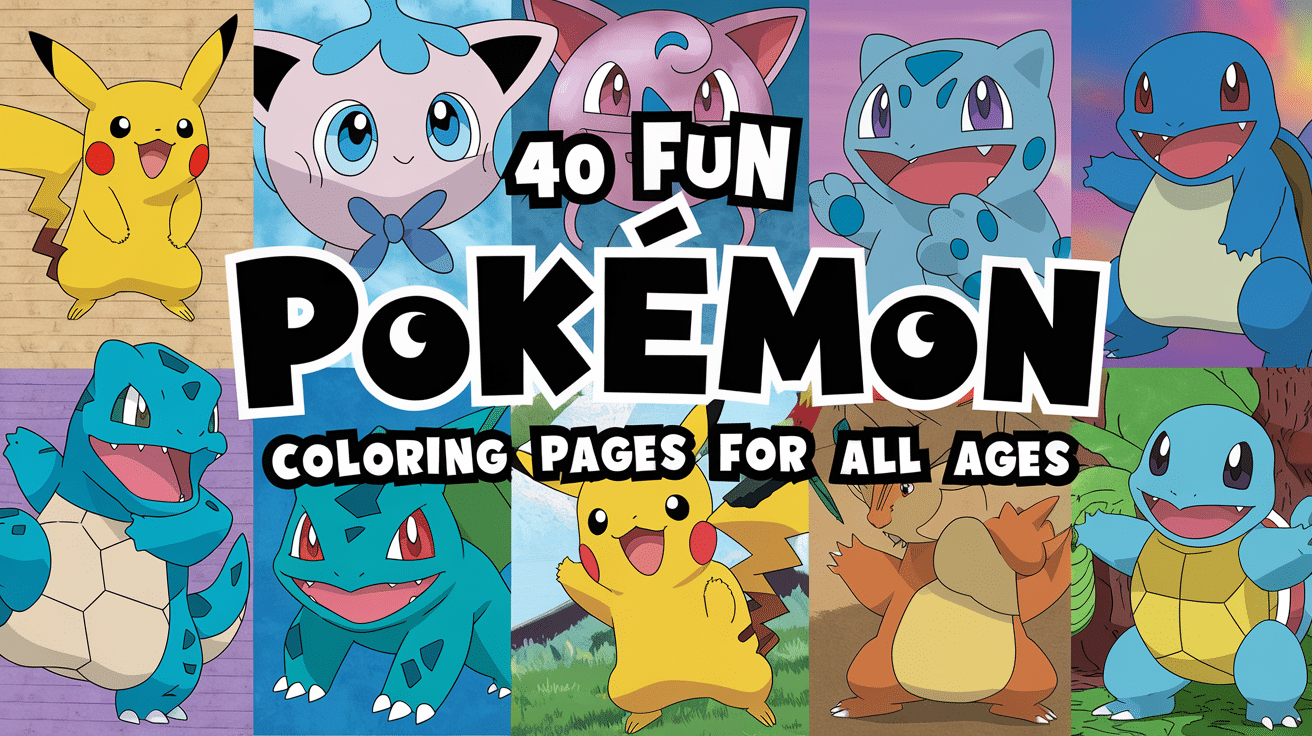 pokemon coloring page