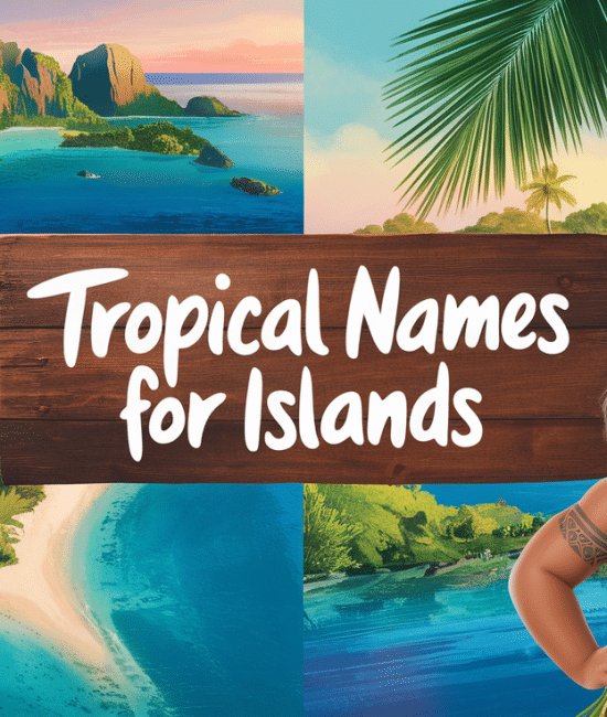 tropical names for islands