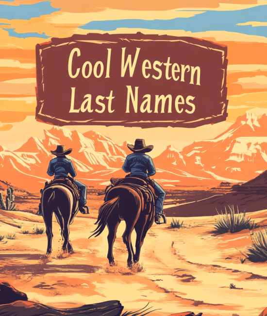 western last names
