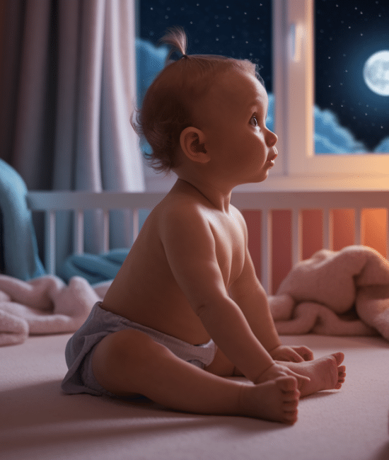 14 month old waking up at night crying