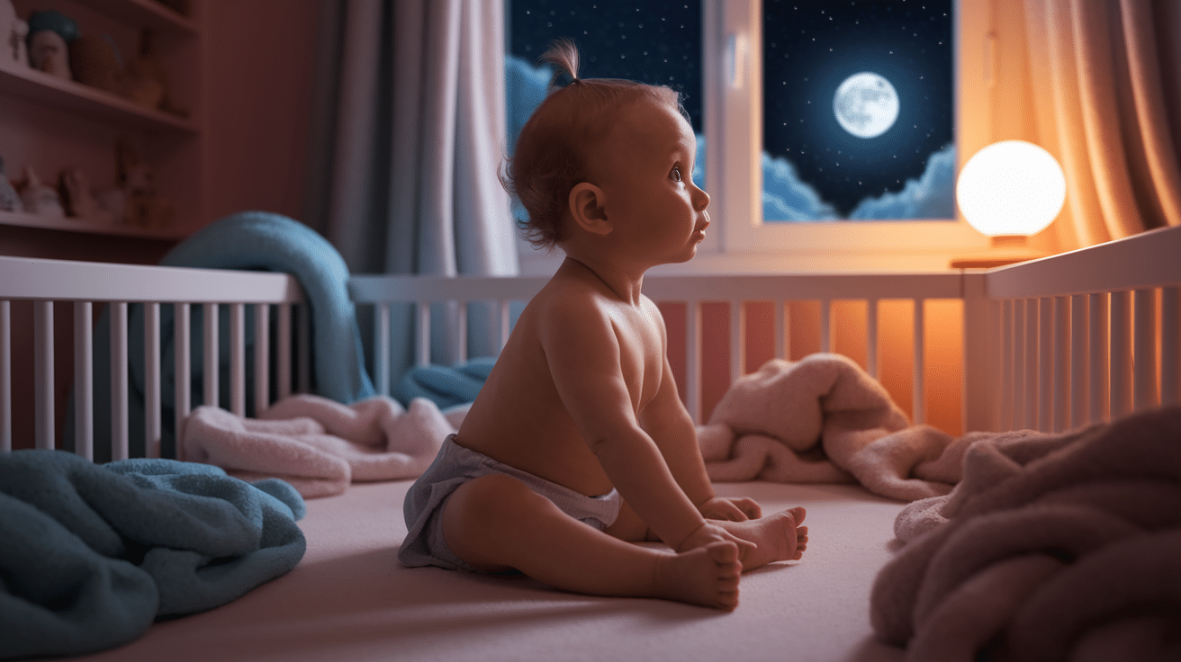 14 month old waking up at night crying