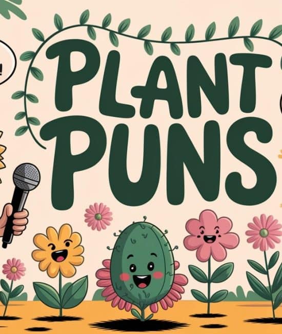 343 Punny Plants: When Words Bloom with Humor
