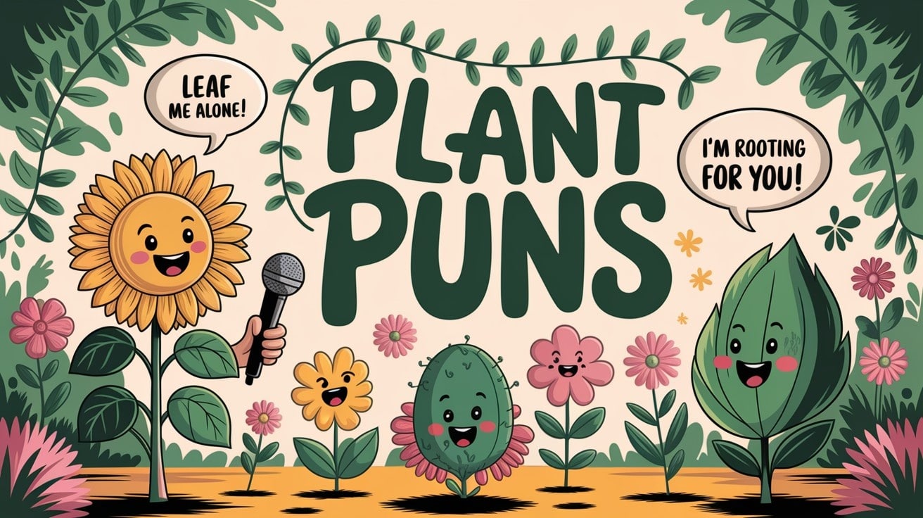 343 Punny Plants: When Words Bloom with Humor