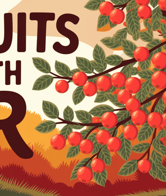 51 Fruits that Start with the Letter 'R'