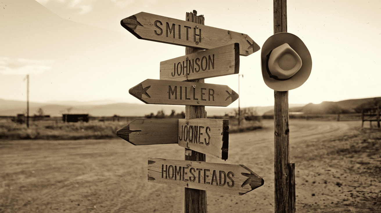 A Compilation of Famous Old West Last Names