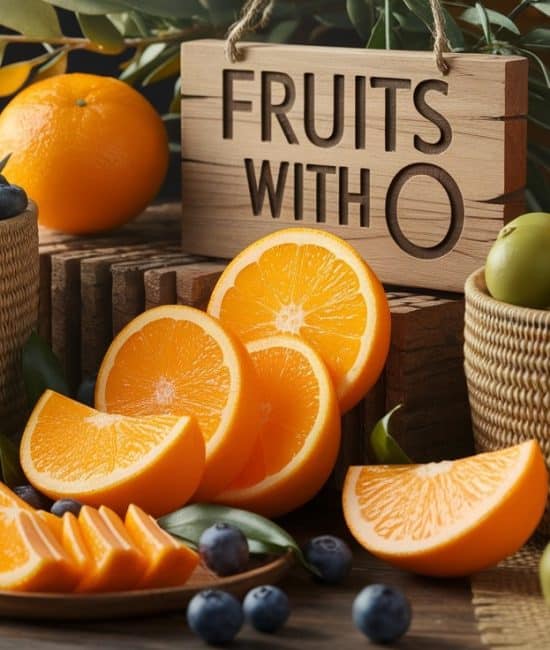 Fruits Starting With the Letter "O"