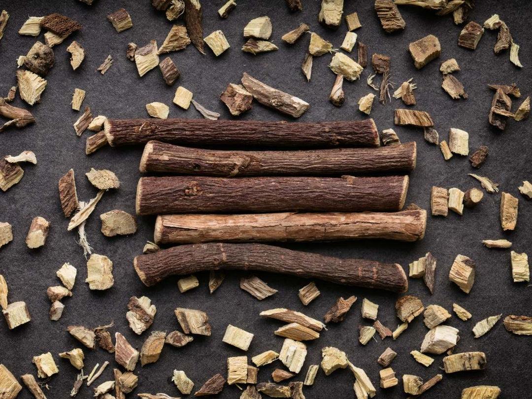 Licorice_root_used_in_cooking