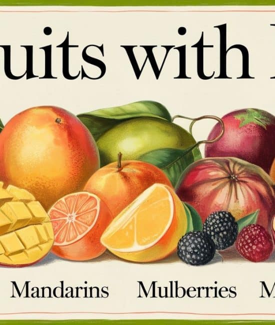 Magnificent M Fruits: Nature's Mouthwatering Treasures