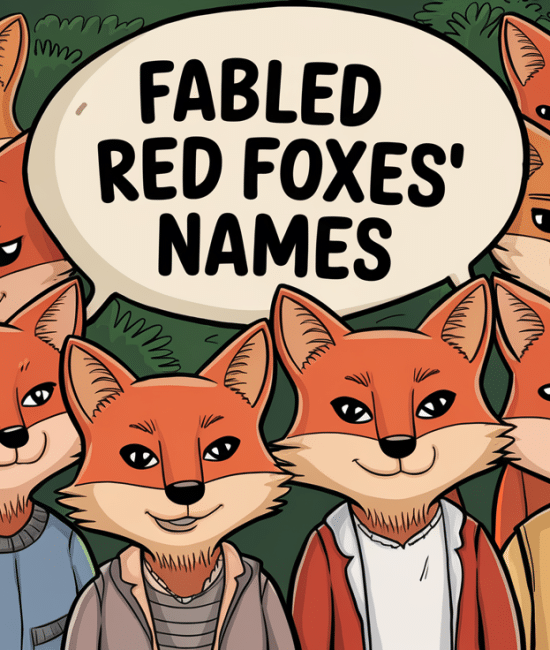 Red Foxes Names: for the Flame-Furred Tricksters