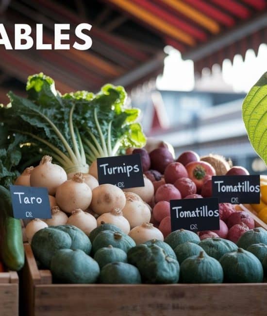 Vegetables that Start with Letter "T"