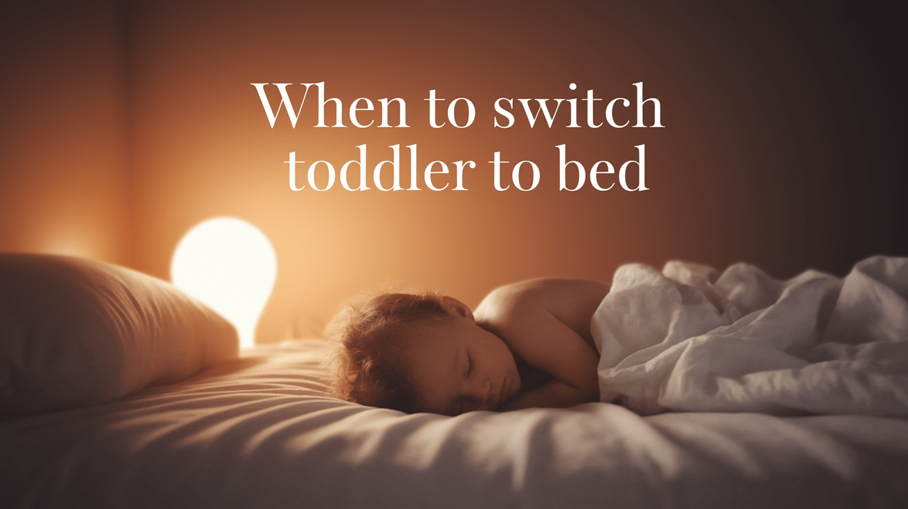 When to Switch to Toddler Bed: Right Age & Tips