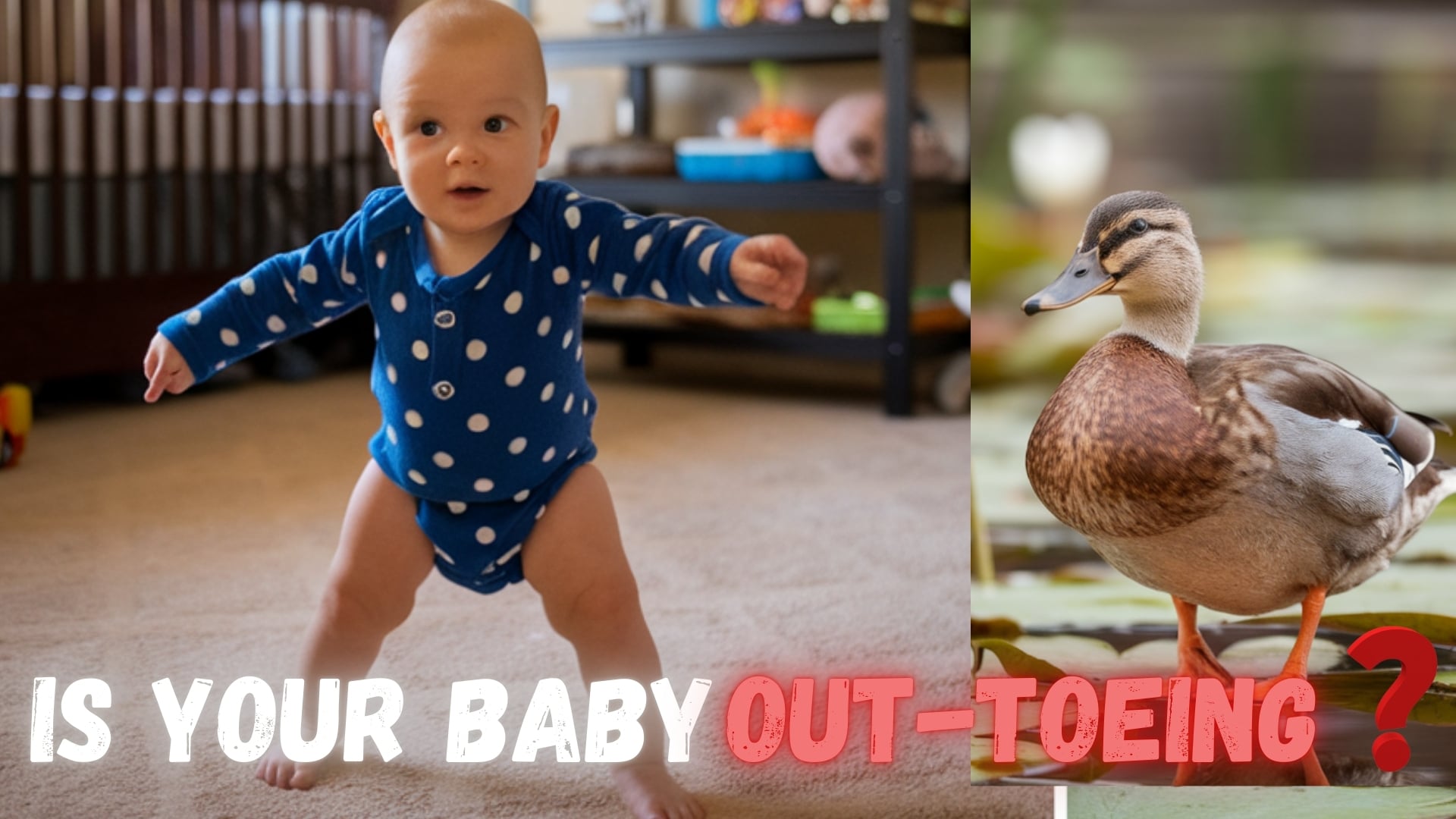 Why Does My Baby Walk with One Foot Turned Out?