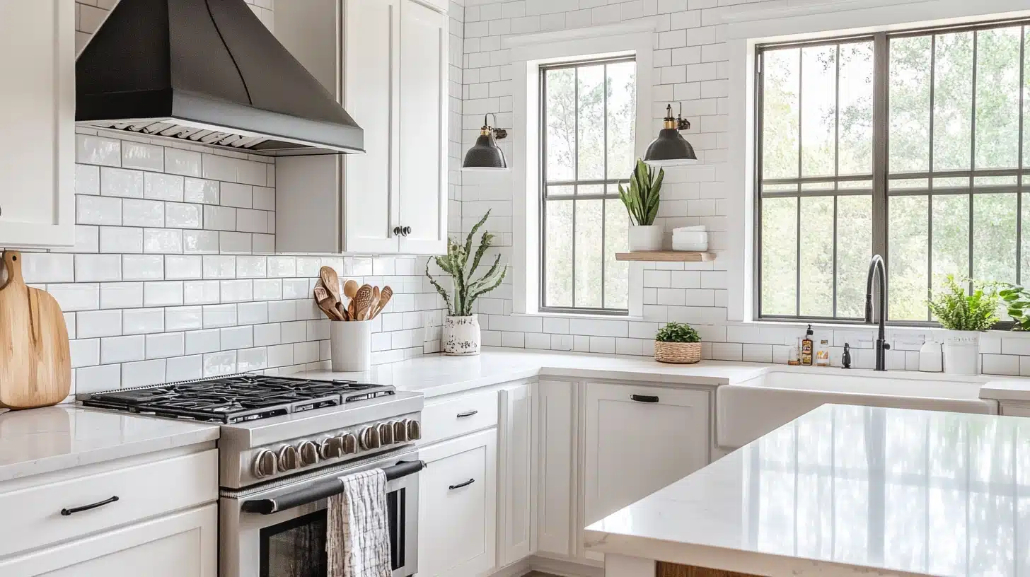 Why White Subway Tile is a Classic Farmhouse Peel and Stick Backsplash Choice
