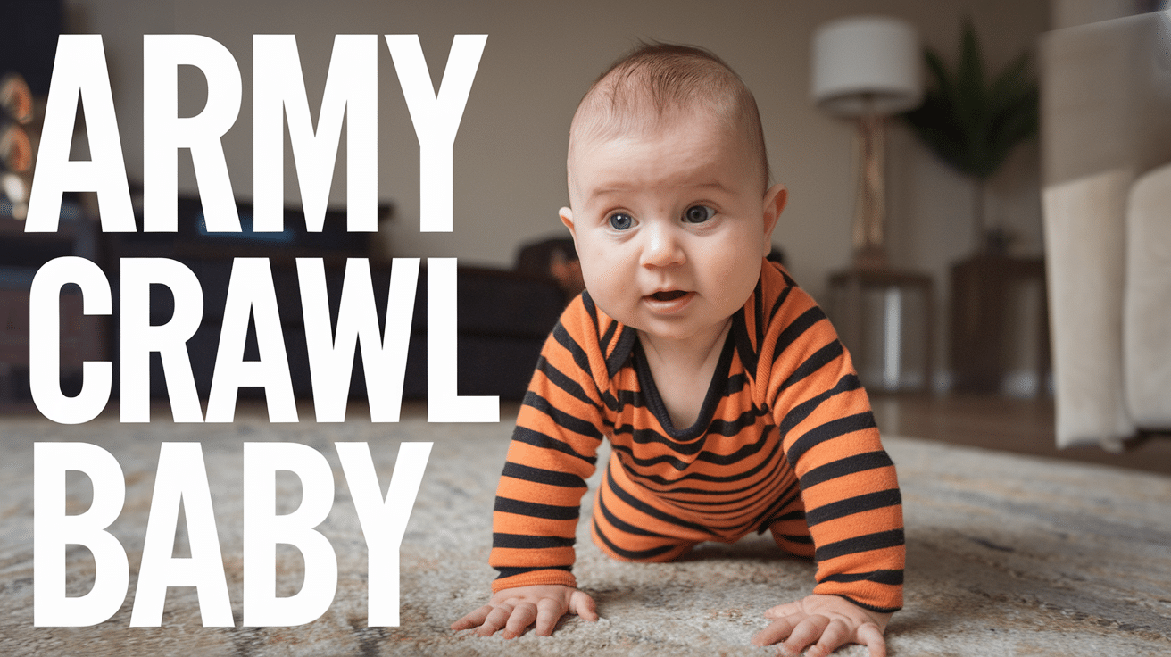 army crawl baby