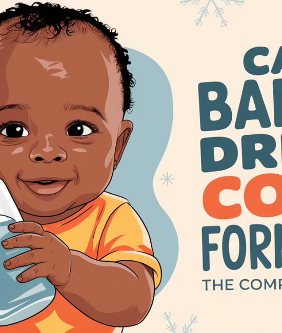can babies drink cold formula