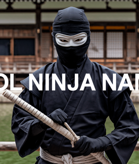 cool ninja names