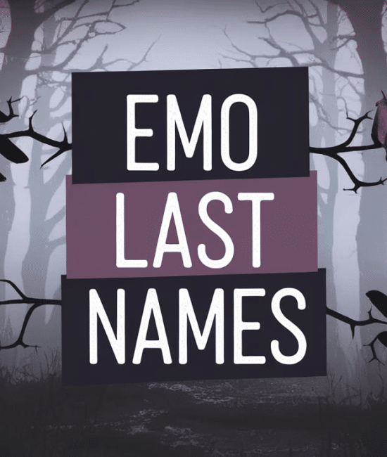 emo last names