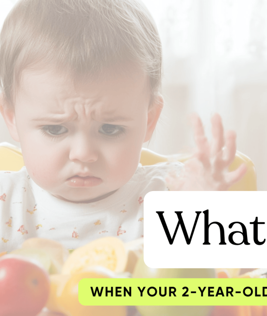 my 2 year old won't eat only drinks milk