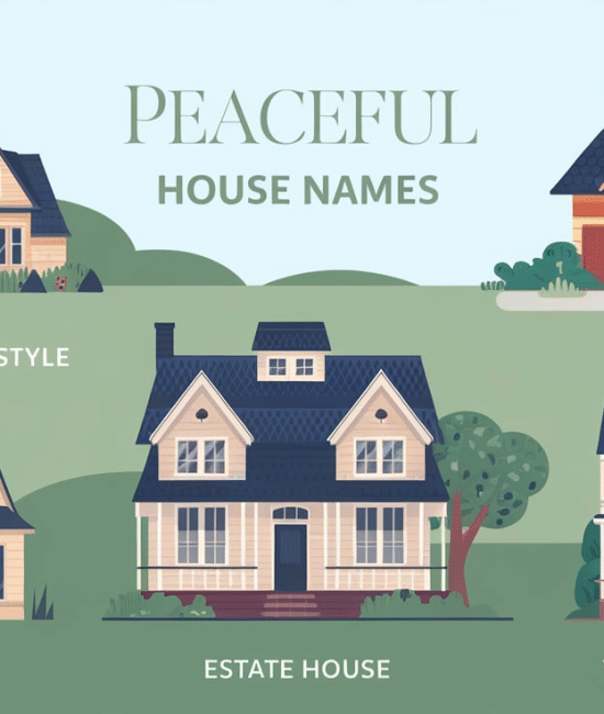 peaceful home names