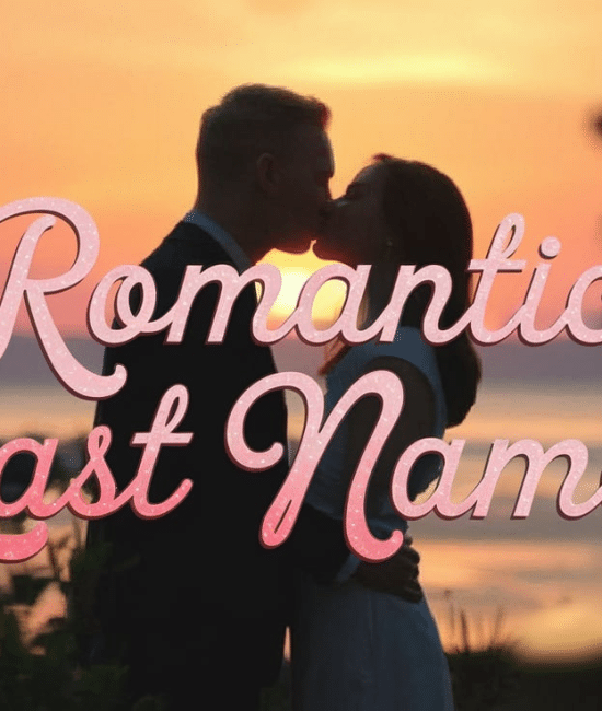 romantic last names