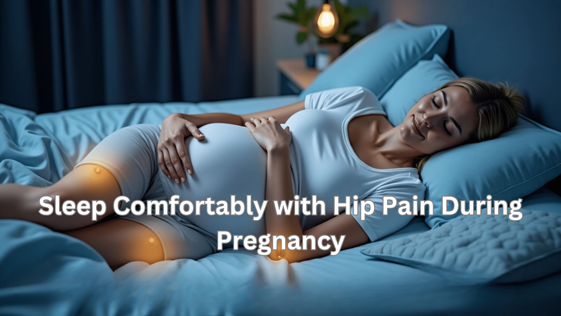 sleeping positions for hip pain while pregnant