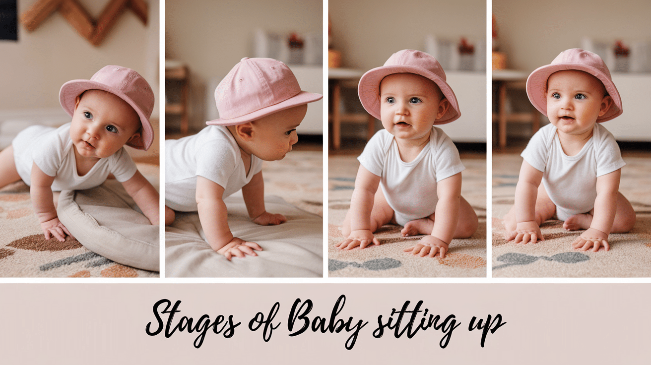 stages of baby sitting up