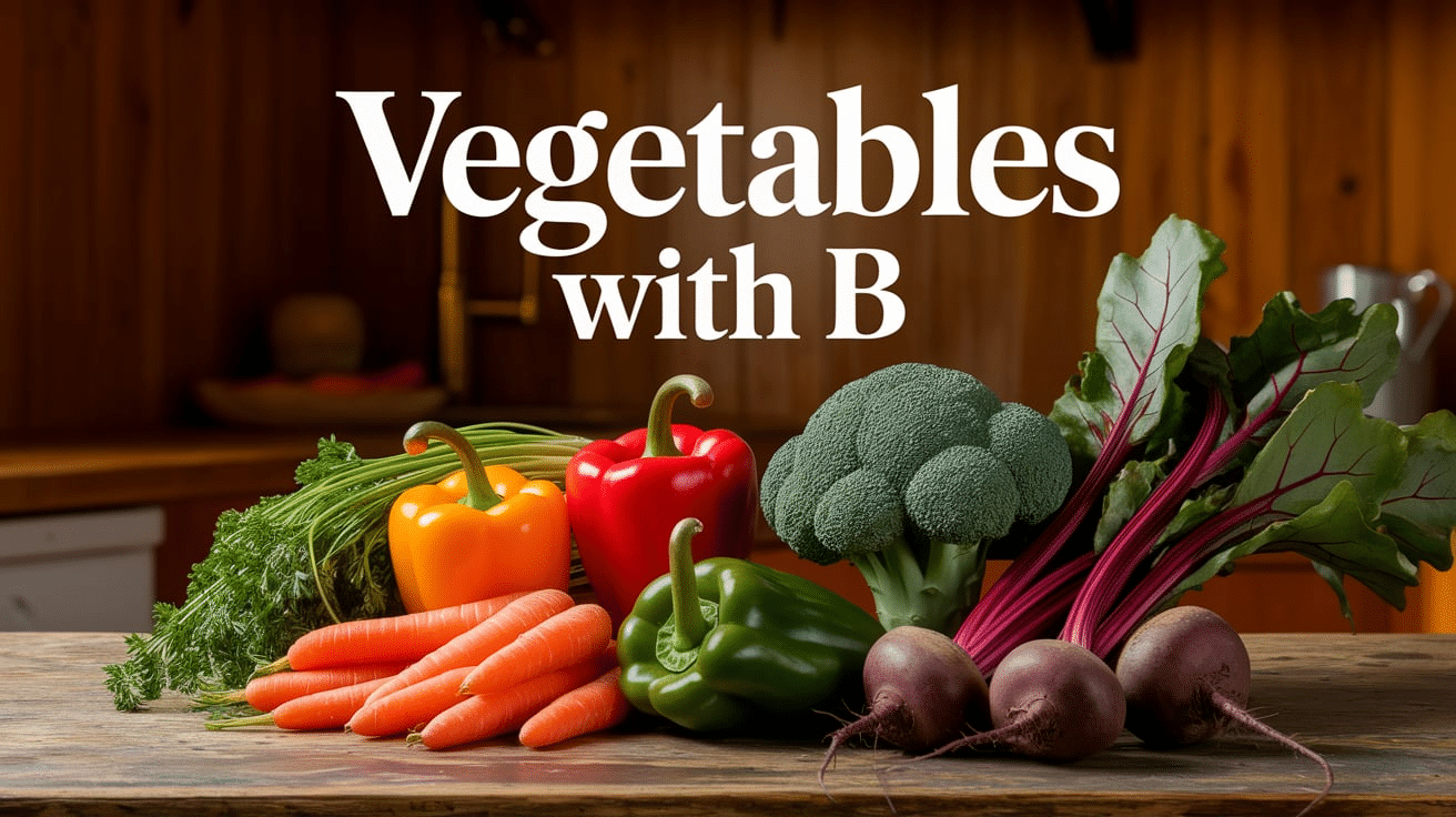 vegetables with b