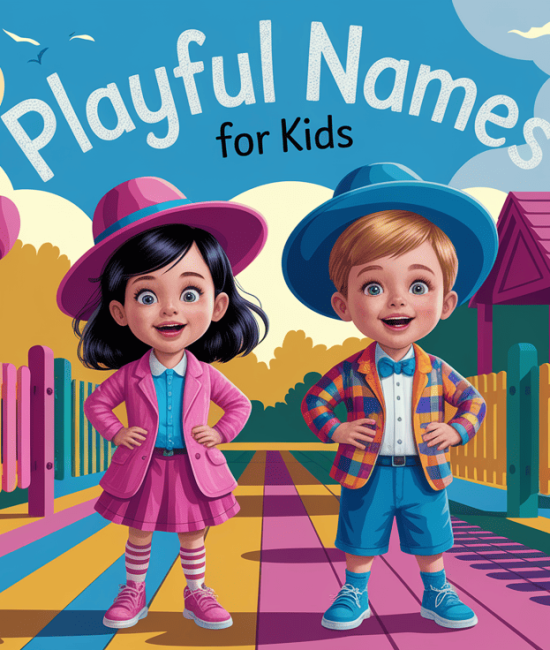 255 Giggle-Worthy Funny Kids Names for Boys and Girls