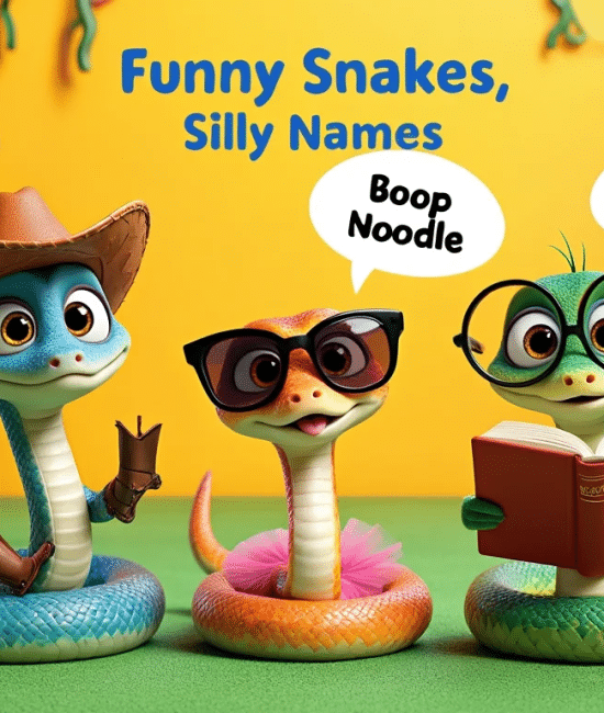 275 Hiss-terical Snake Names You’ll Love to Slither By