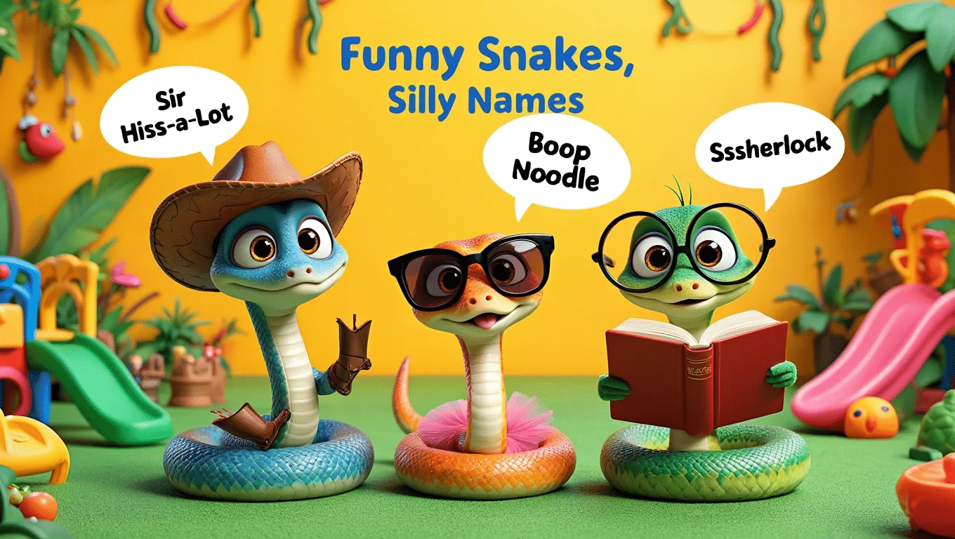 275 Hiss-terical Snake Names You’ll Love to Slither By