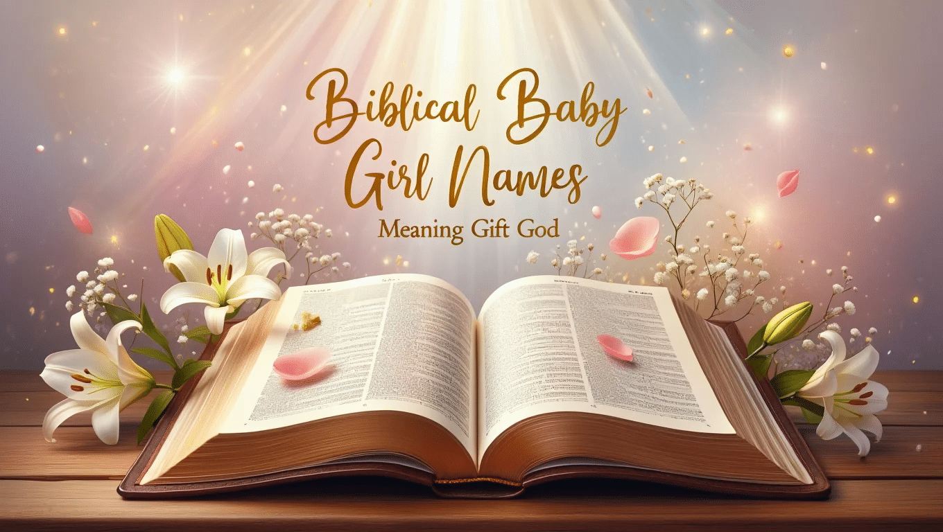 295 Biblical Baby Girl Names Meaning Gift God