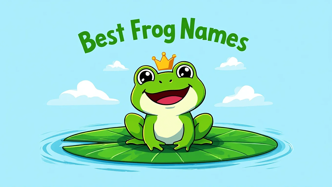 397 Playful, Quirky, Strong, and Unique Frog Names