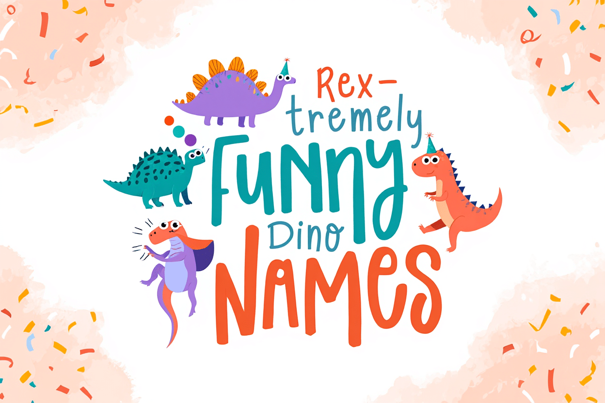 541 Giggle-saurus: Prehistorically Punny Dino Names