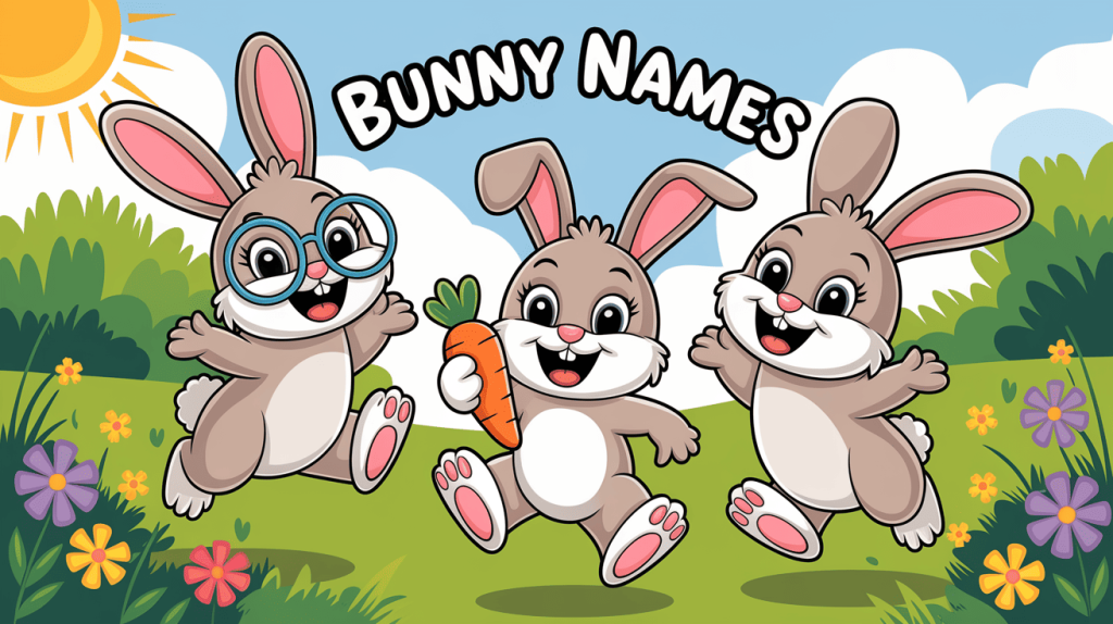 561 Funny Bunny Names for Your Fluffy Friend - Mothers Always Right