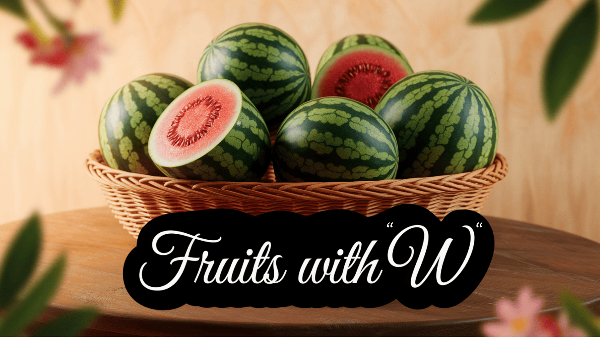 57 Fruits That Begin with Letter "W"