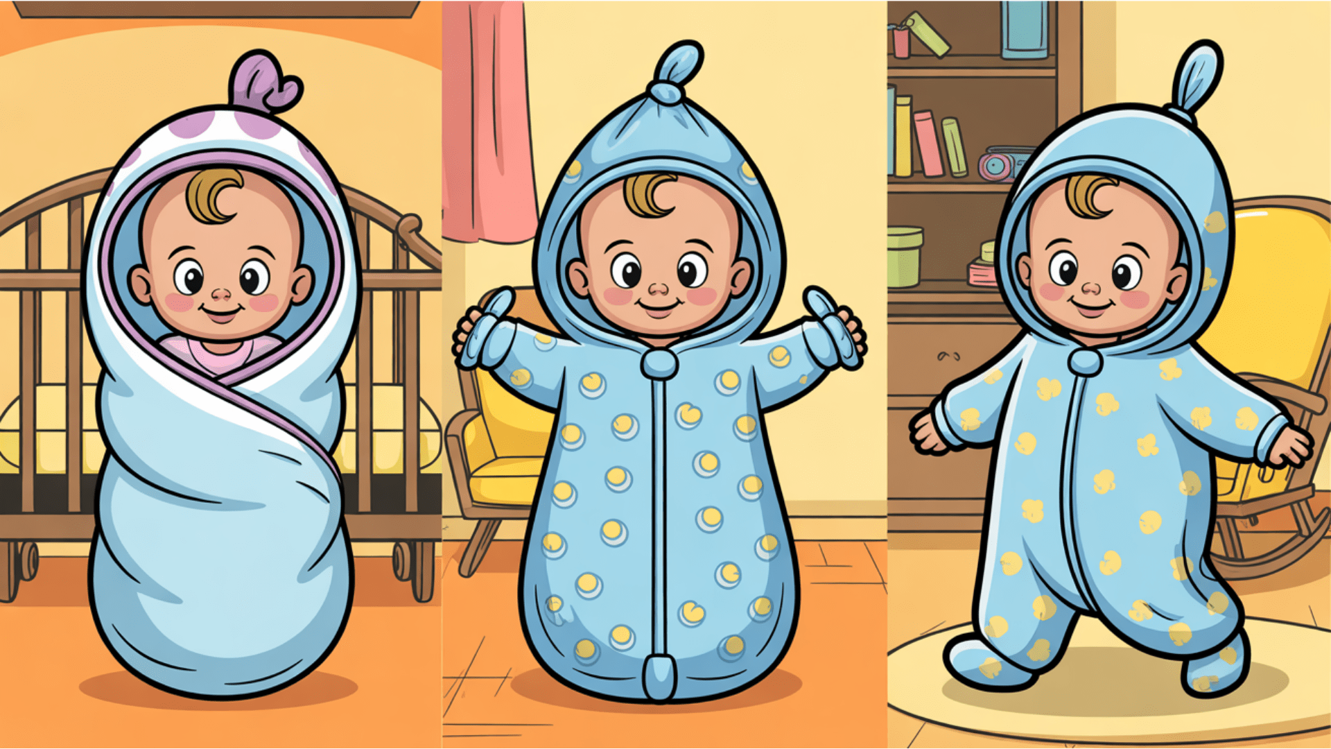 Different_Styles_of_Baby_Sleeping_Bags