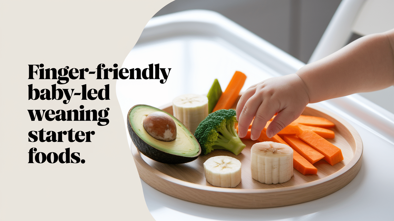 First Bites: Baby-Led Weaning Starter Foods 101