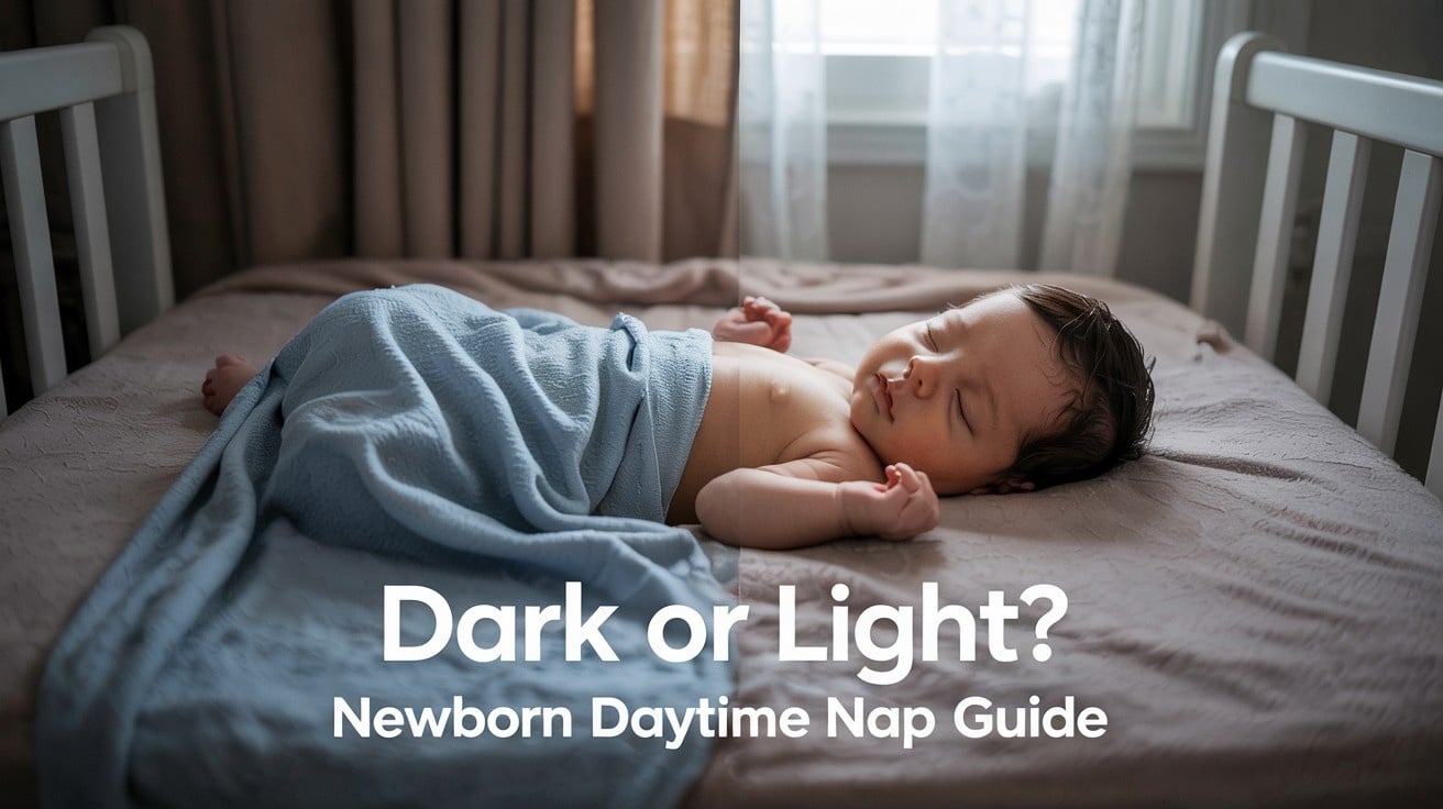 Newborn Naps: Should Daytime Sleep Be in the Dark?